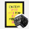 Black Ornate Frame