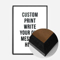 Black Wood Frame