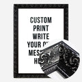 Black Ornate Frame