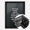Black Ornate Frame