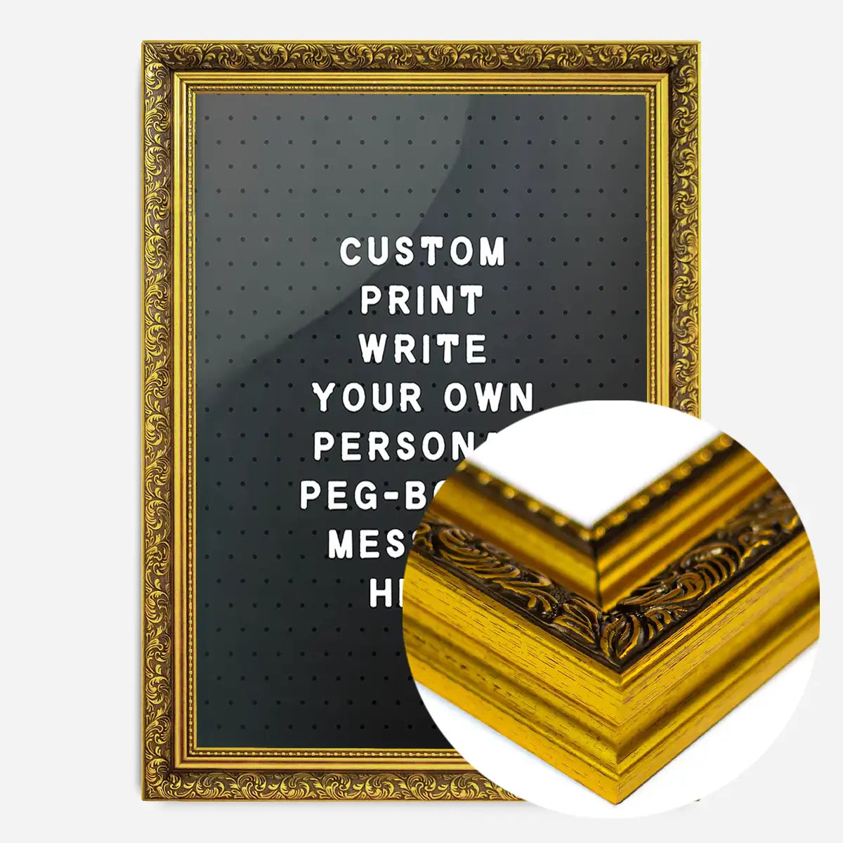 Custom Peg Board Poster Print