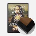 Black Wood Frame