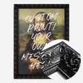 Black Ornate Frame