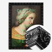 Custom Spraypaint Print - Portrait Of a Praying Woman