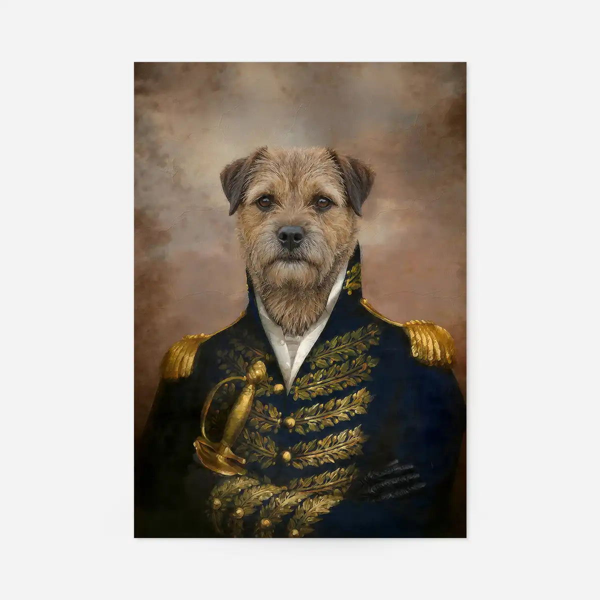 Custom Pet Portrait Print - Style 1