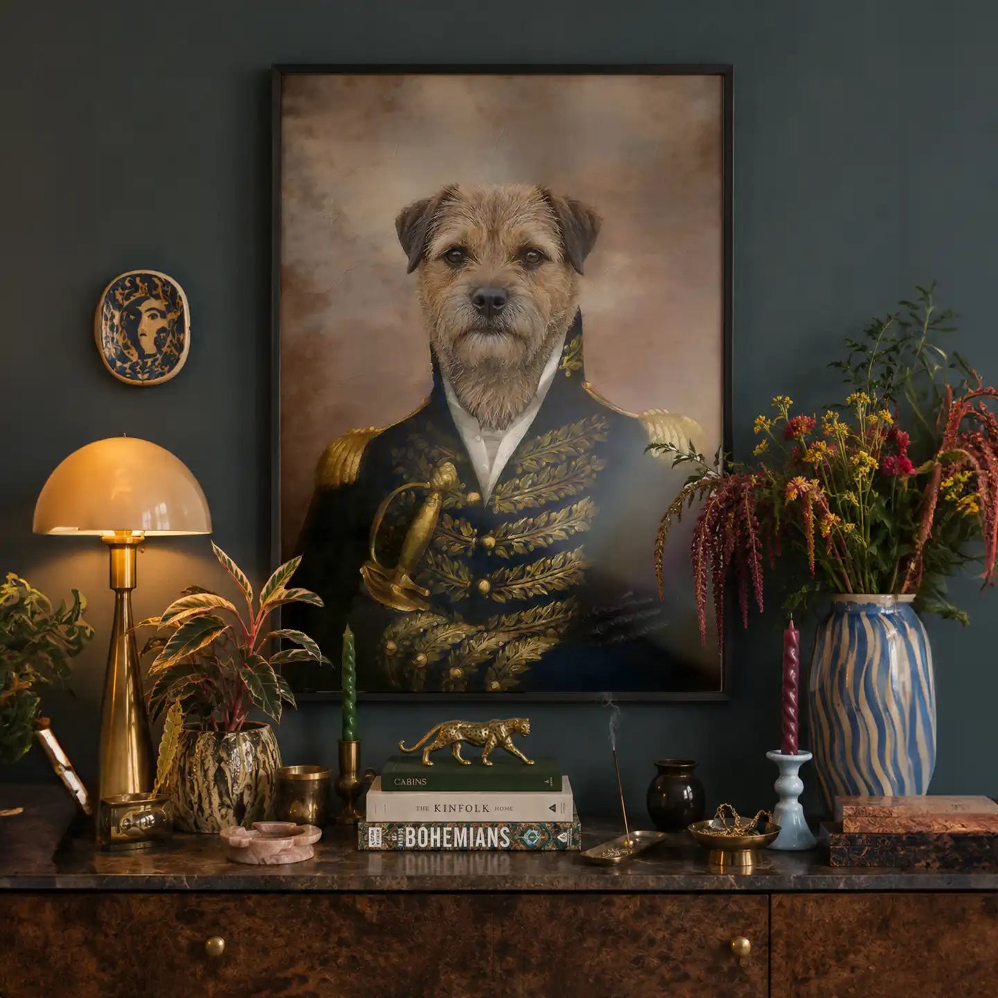 Custom Pet Portrait Print - Style 1