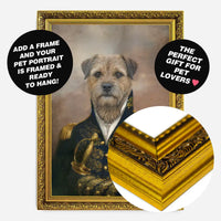 Custom Pet Portrait Print - Style 1