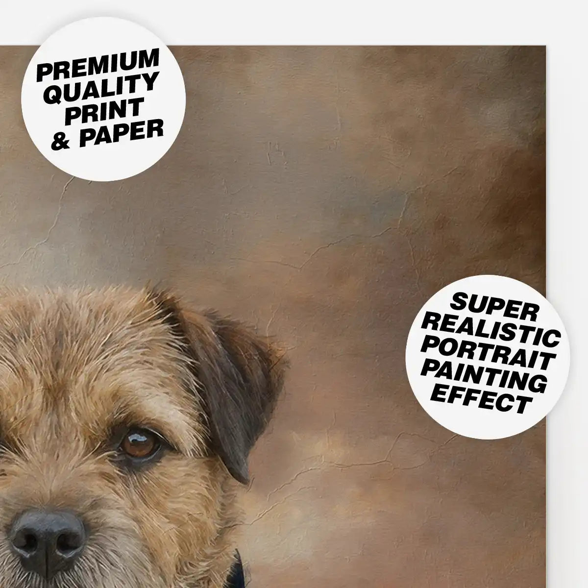 Custom Pet Portrait Print - Style 1