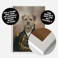 Custom Pet Portrait Print - Style 1