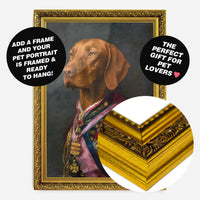 Custom Pet Portrait Print - Style 2