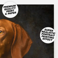 Custom Pet Portrait Print - Style 2
