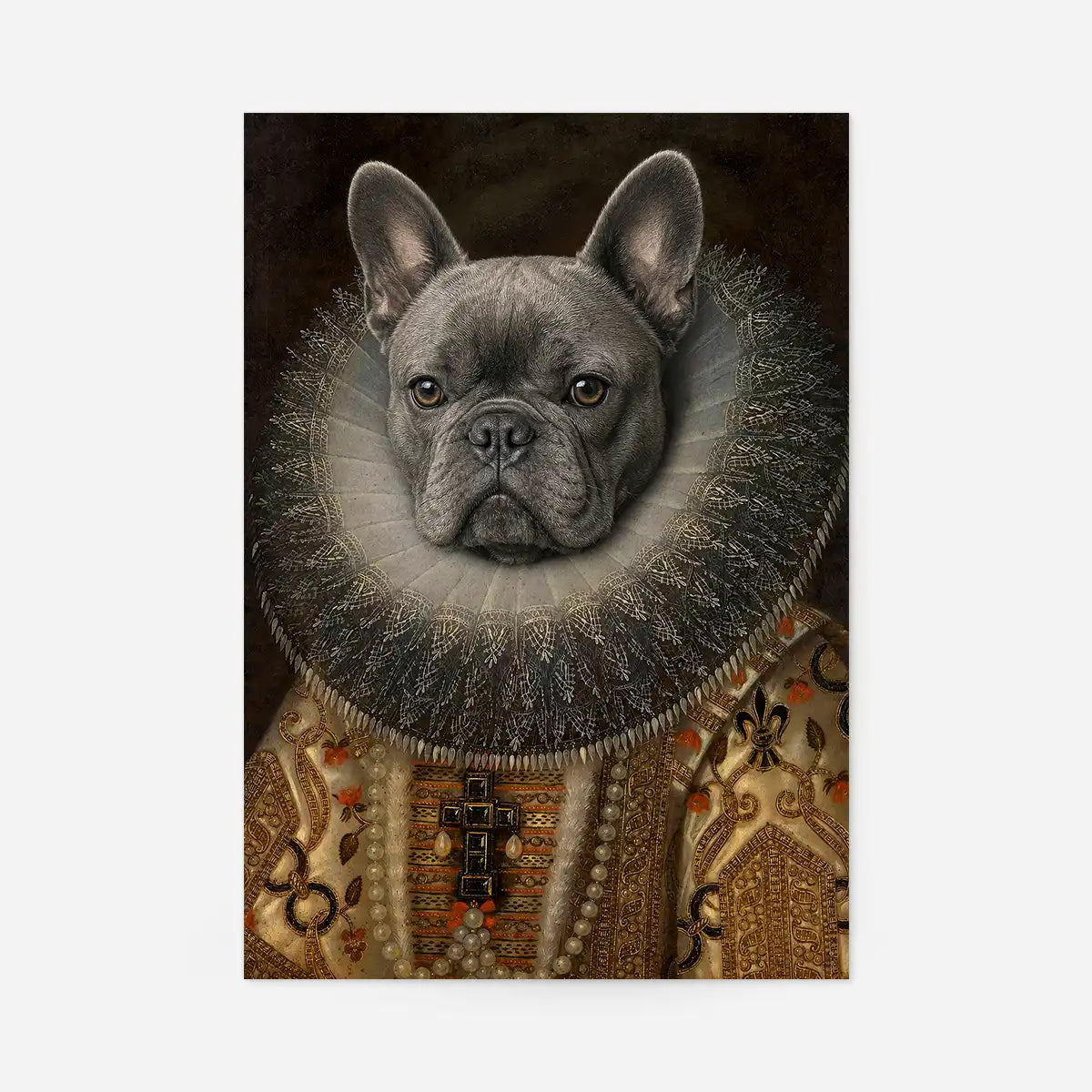 Custom Pet Portrait Print - Style 3