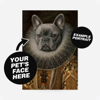 Custom Pet Portrait Print - Style 3
