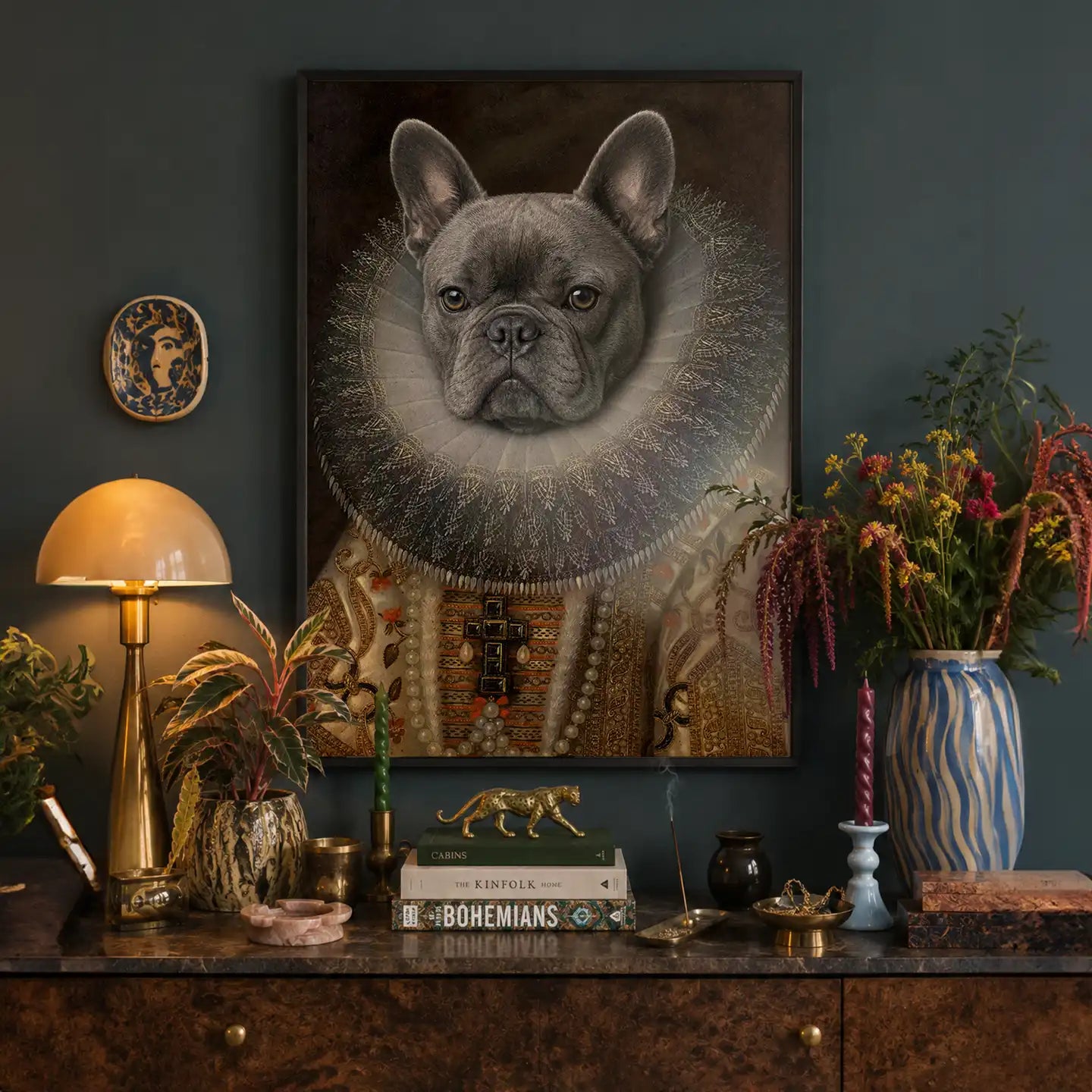 Custom Pet Portrait Print - Style 3