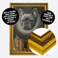 Custom Pet Portrait Print - Style 3