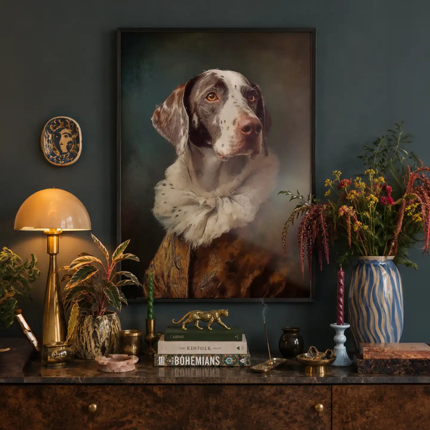 Custom Pet Portrait Print - Style 4