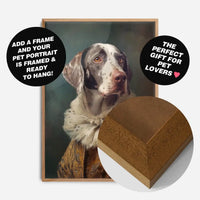 Custom Pet Portrait Print - Style 4