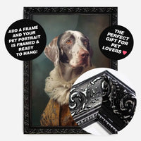 Custom Pet Portrait Print - Style 4