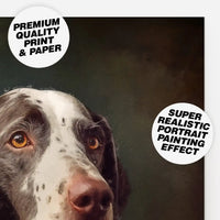 Custom Pet Portrait Print - Style 4
