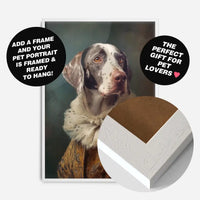 Custom Pet Portrait Print - Style 4