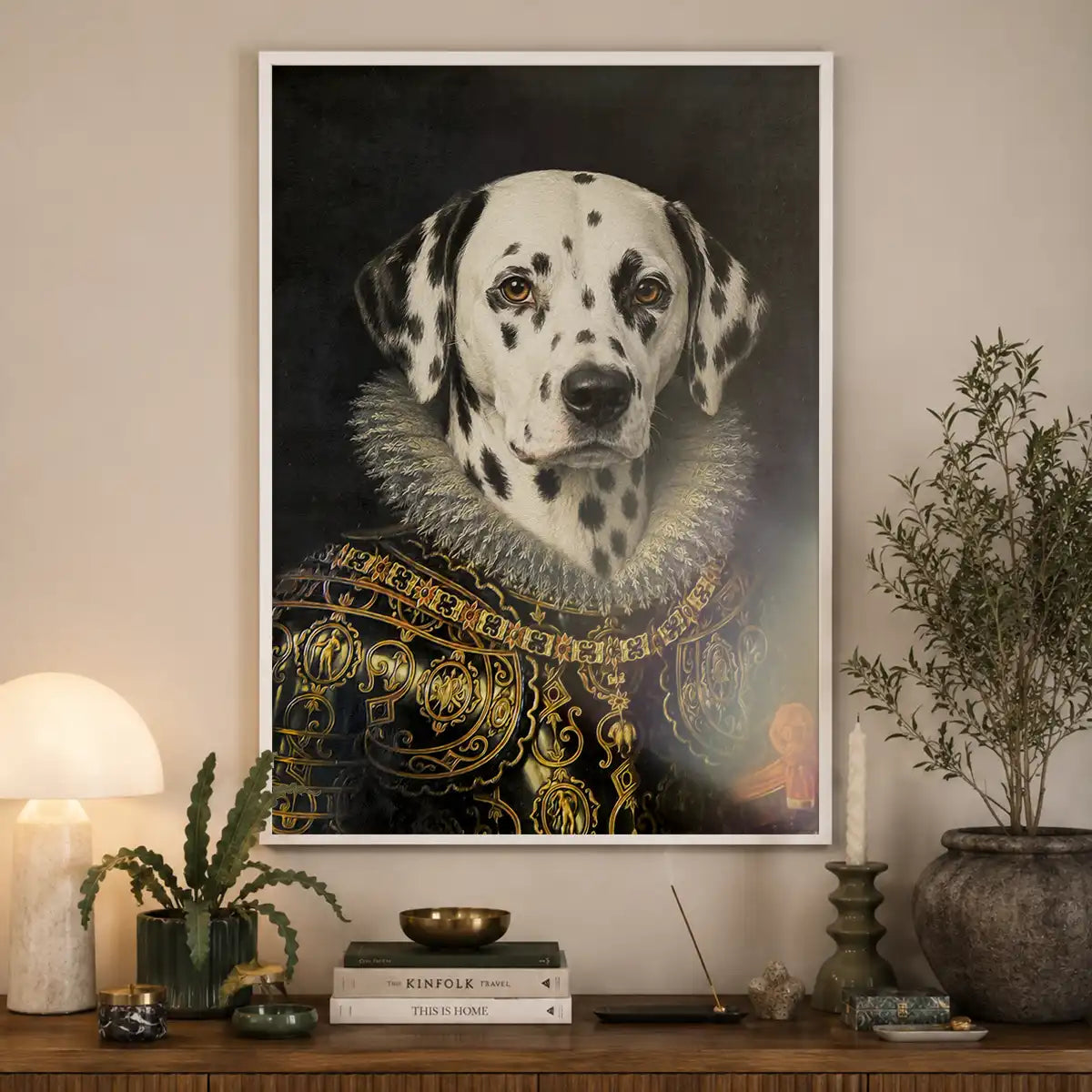 Custom Pet Portrait Print - Style 5