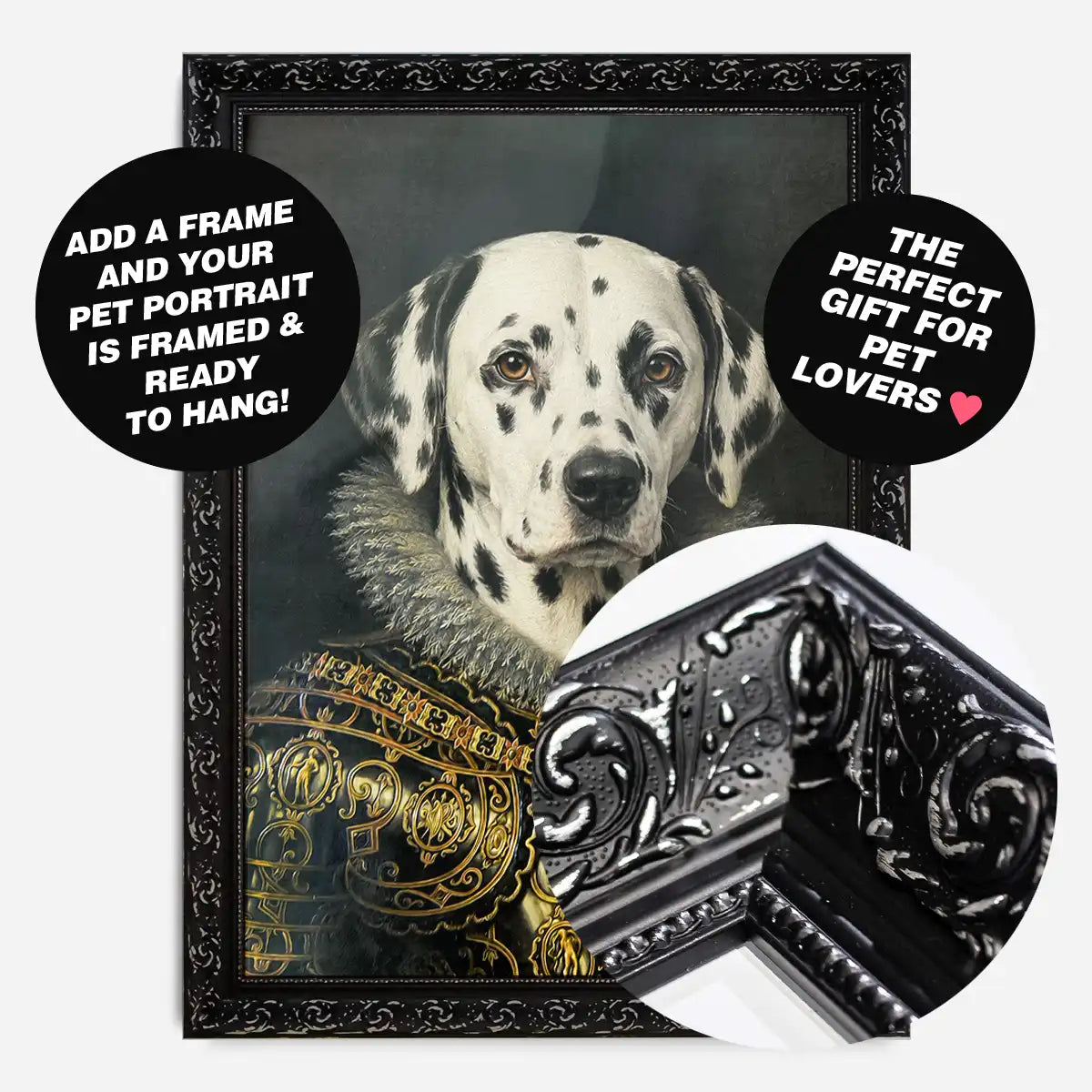 Custom Pet Portrait Print - Style 5