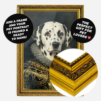 Custom Pet Portrait Print - Style 5