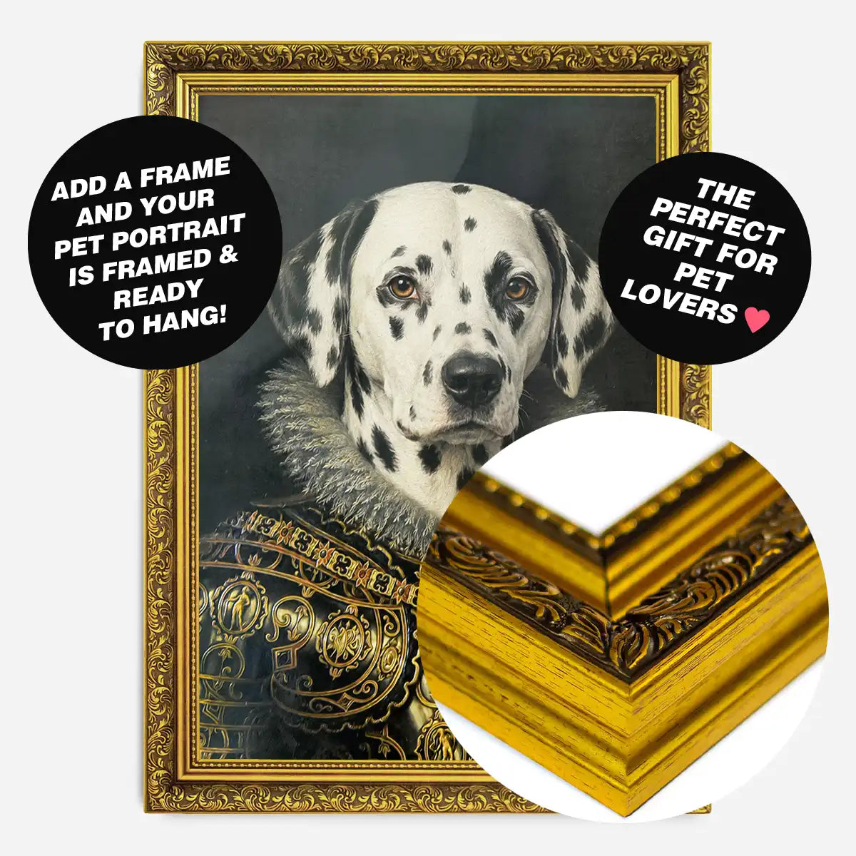 Custom Pet Portrait Print - Style 5