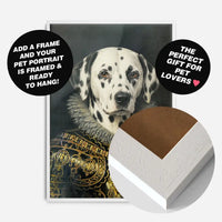 Custom Pet Portrait Print - Style 5