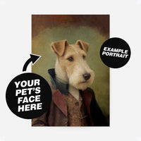 Custom Pet Portrait Print - Style 6