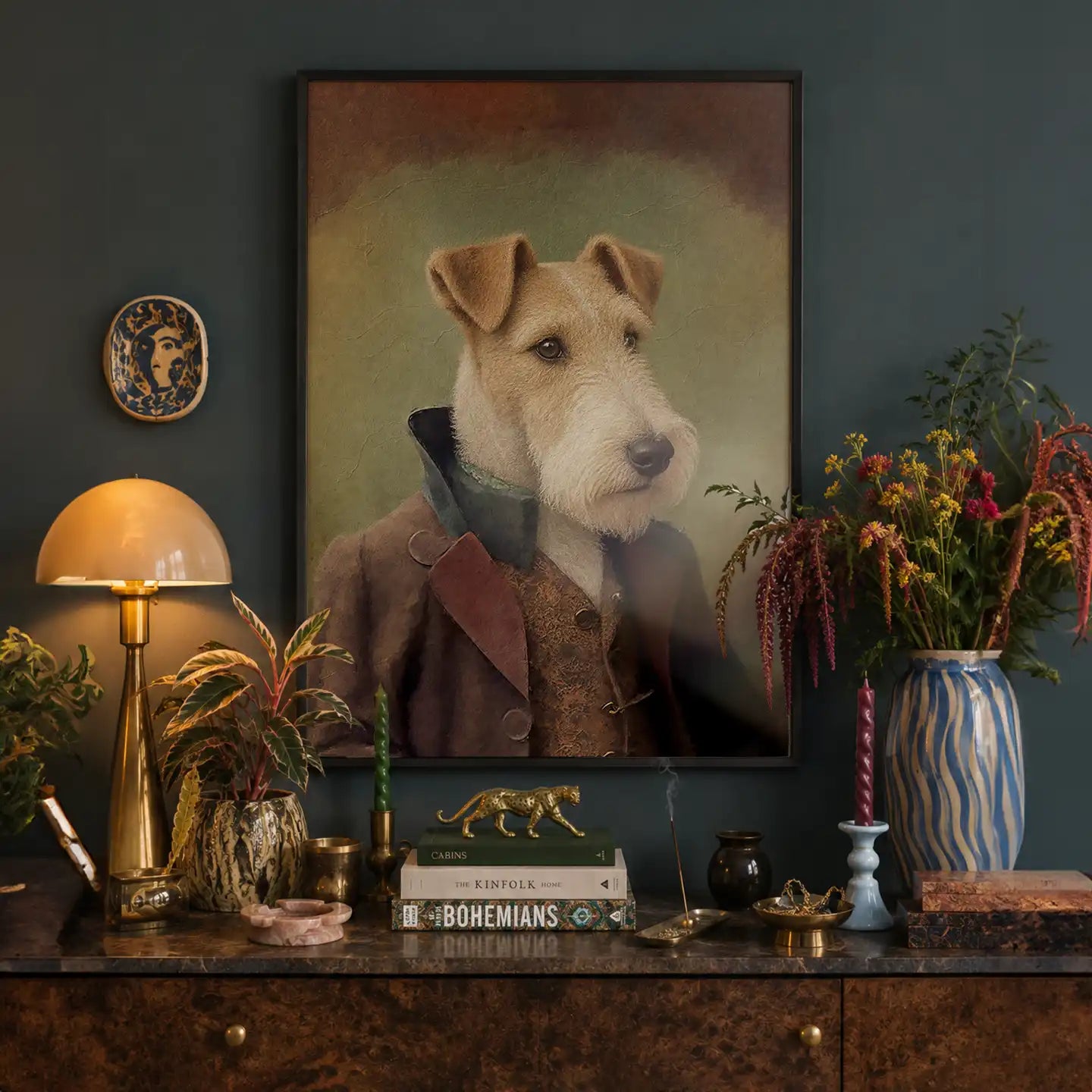 Custom Pet Portrait Print - Style 6