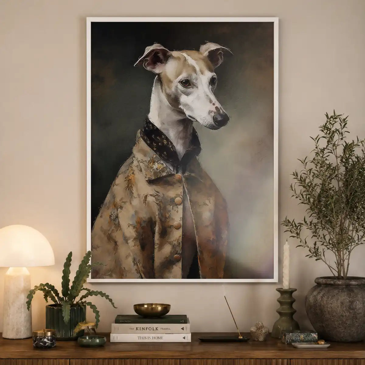 Custom Pet Portrait Print - Style 7