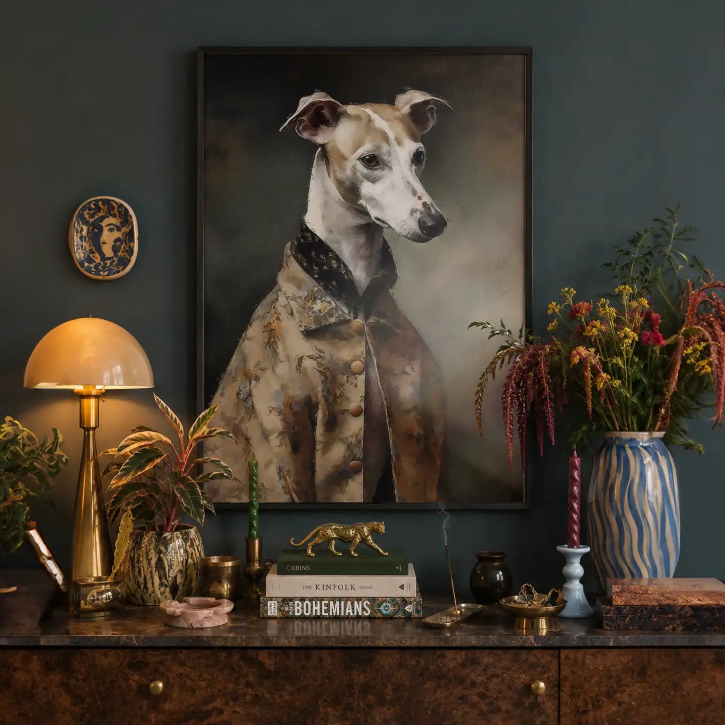 Custom Pet Portrait Print - Style 7