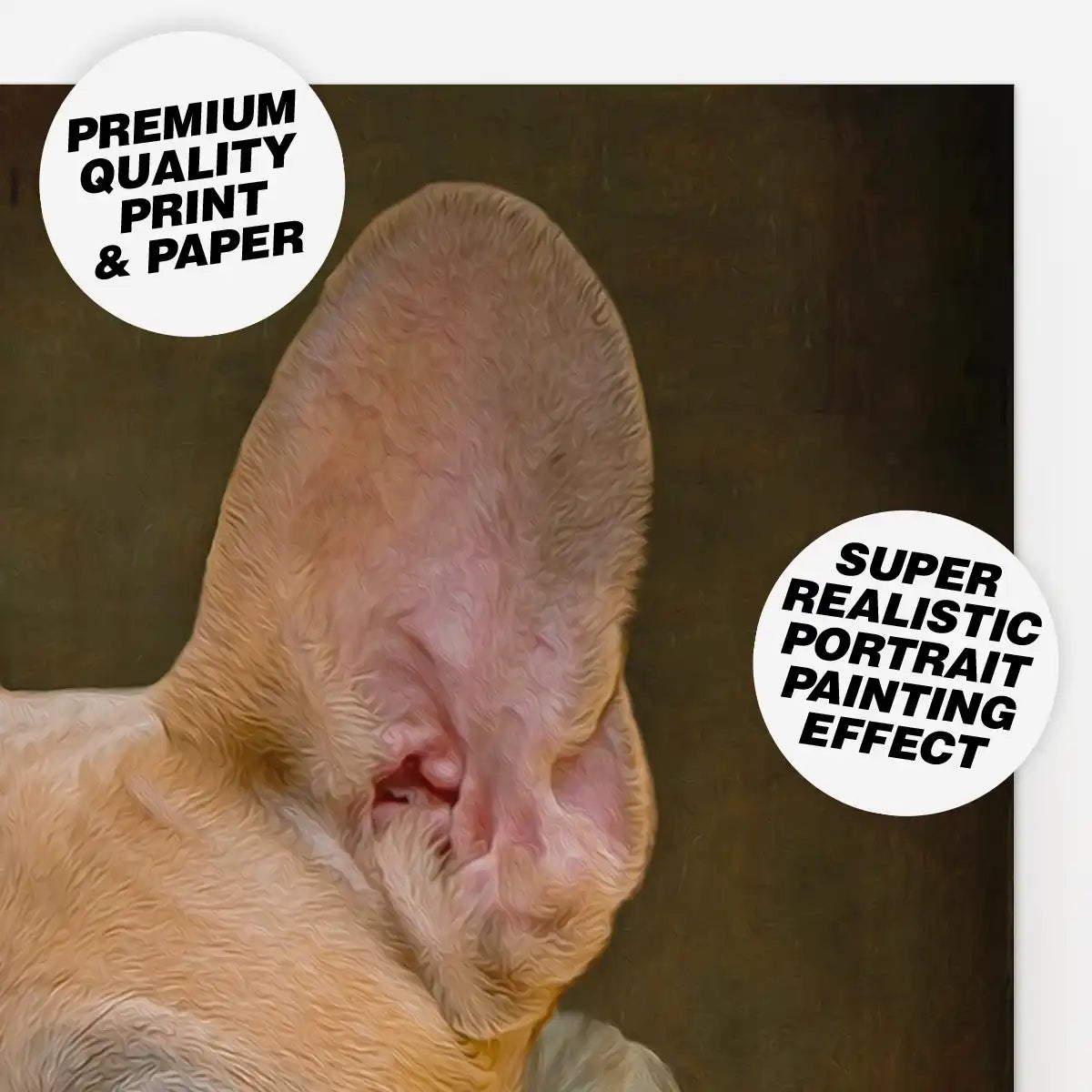 Custom Pet Portrait Print - Style 8