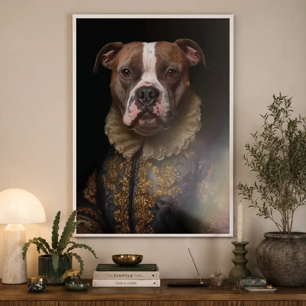 Custom Pet Portrait Print - Style 9