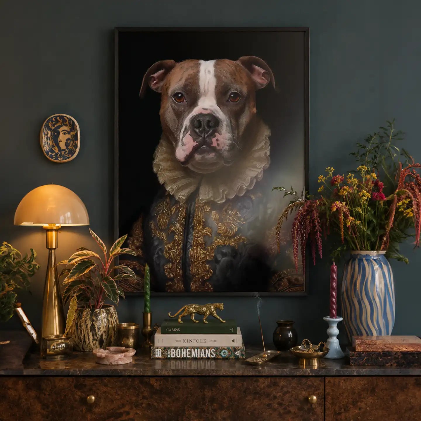 Custom Pet Portrait Print - Style 9