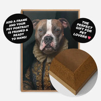Custom Pet Portrait Print - Style 9