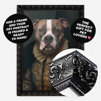 Custom Pet Portrait Print - Style 9