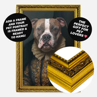 Custom Pet Portrait Print - Style 9