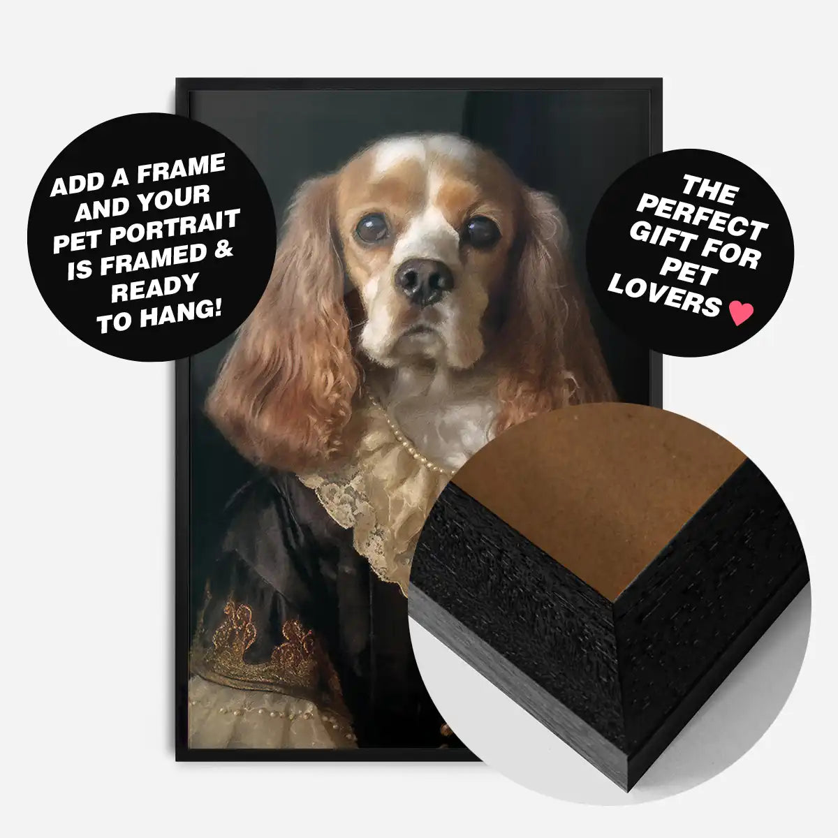 Custom Pet Portrait Print - Style 10
