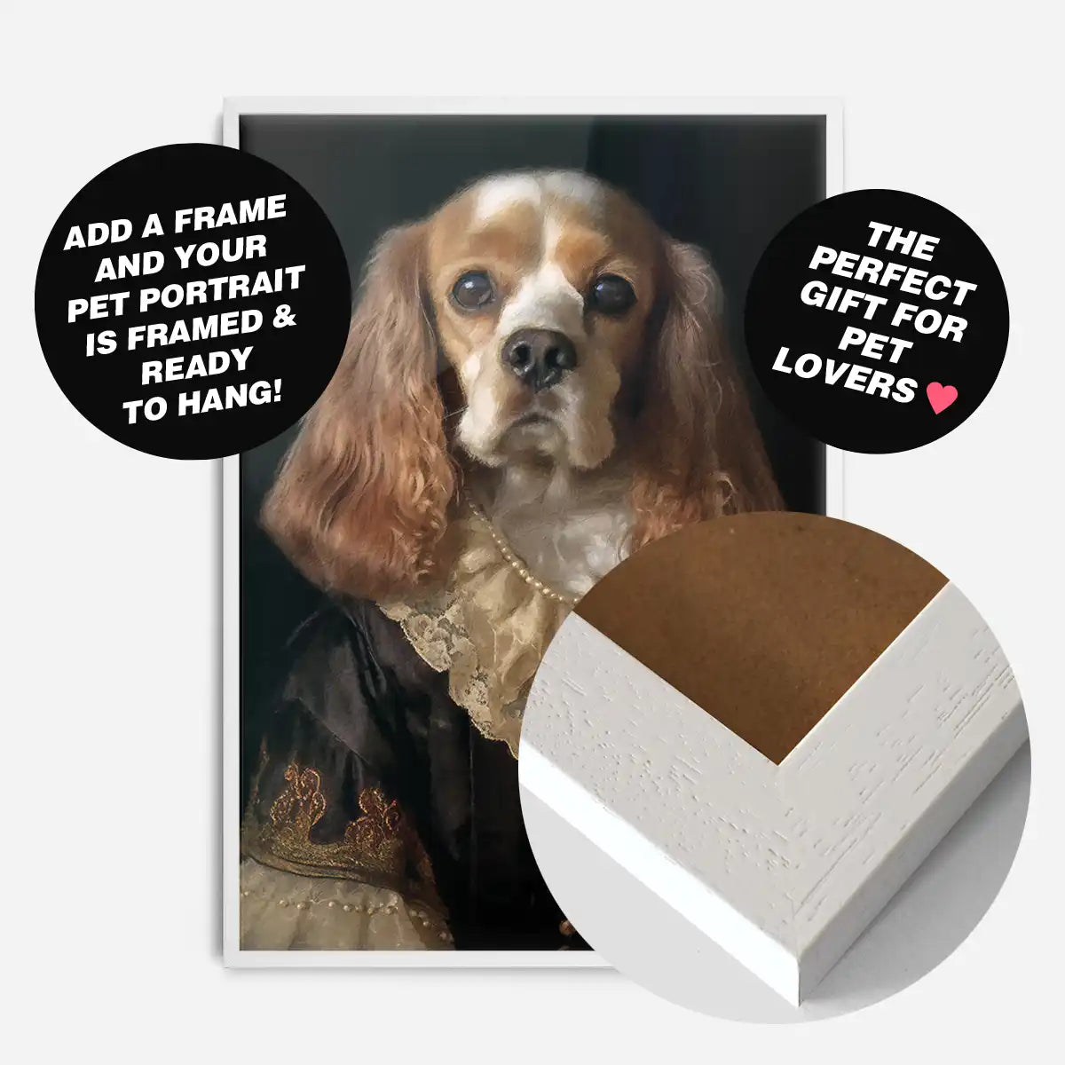 Custom Pet Portrait Print - Style 10