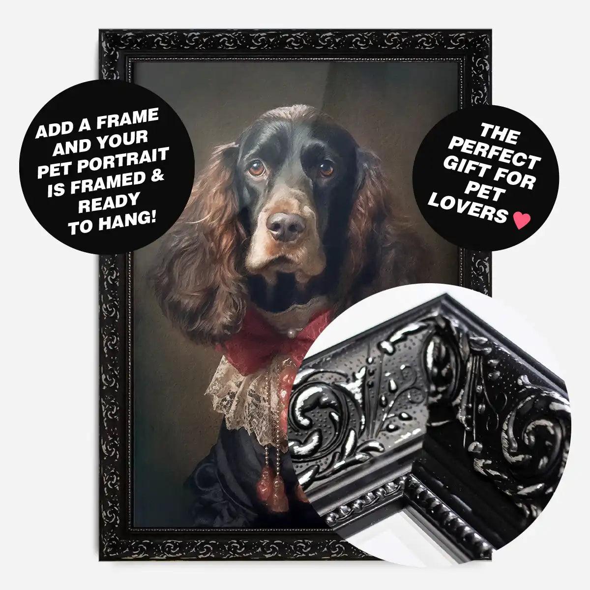 Custom Pet Portrait Print - Style 11