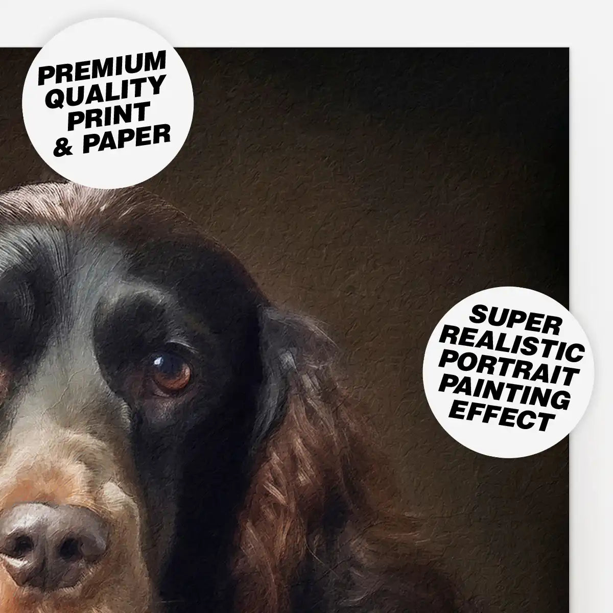 Custom Pet Portrait Print - Style 11