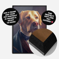 Custom Pet Portrait Print - Style 12