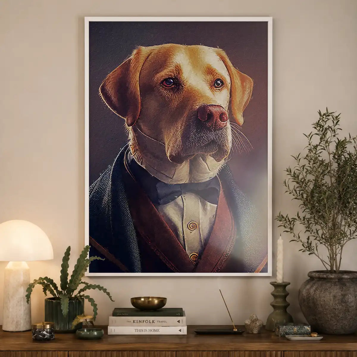 Custom Pet Portrait Print - Style 12