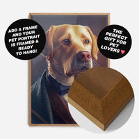 Custom Pet Portrait Print - Style 12