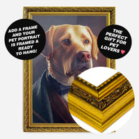 Custom Pet Portrait Print - Style 12
