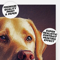 Custom Pet Portrait Print - Style 12