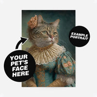 Custom Pet Portrait Print - Style 13