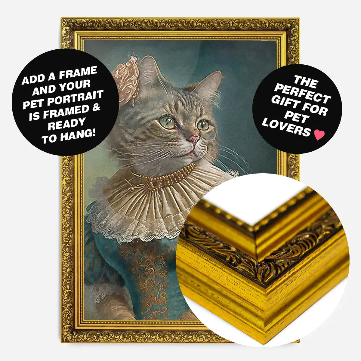 Custom Pet Portrait Print - Style 13